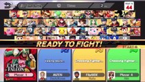 Super Smash Bros. For Wii U Online Wi-Fi Team Battle - Playing As Captain Falcon