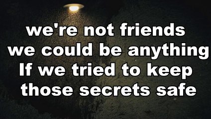 Ed Sheeran ~ Friends ~ Lyrics
