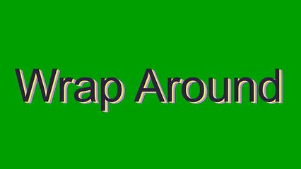 How to Pronounce Wrap Around