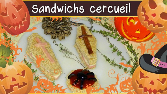 Recette des sandwichs cercueil (Halloween)