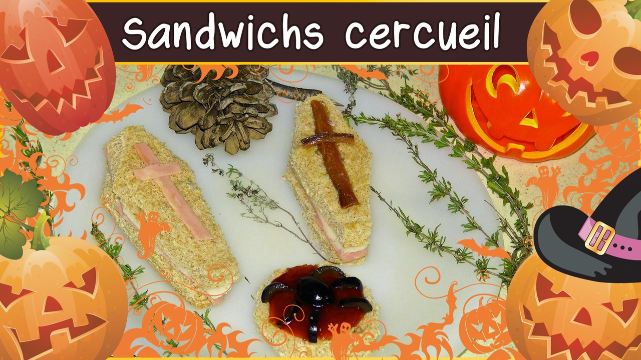 Recette des sandwichs cercueil (Halloween)