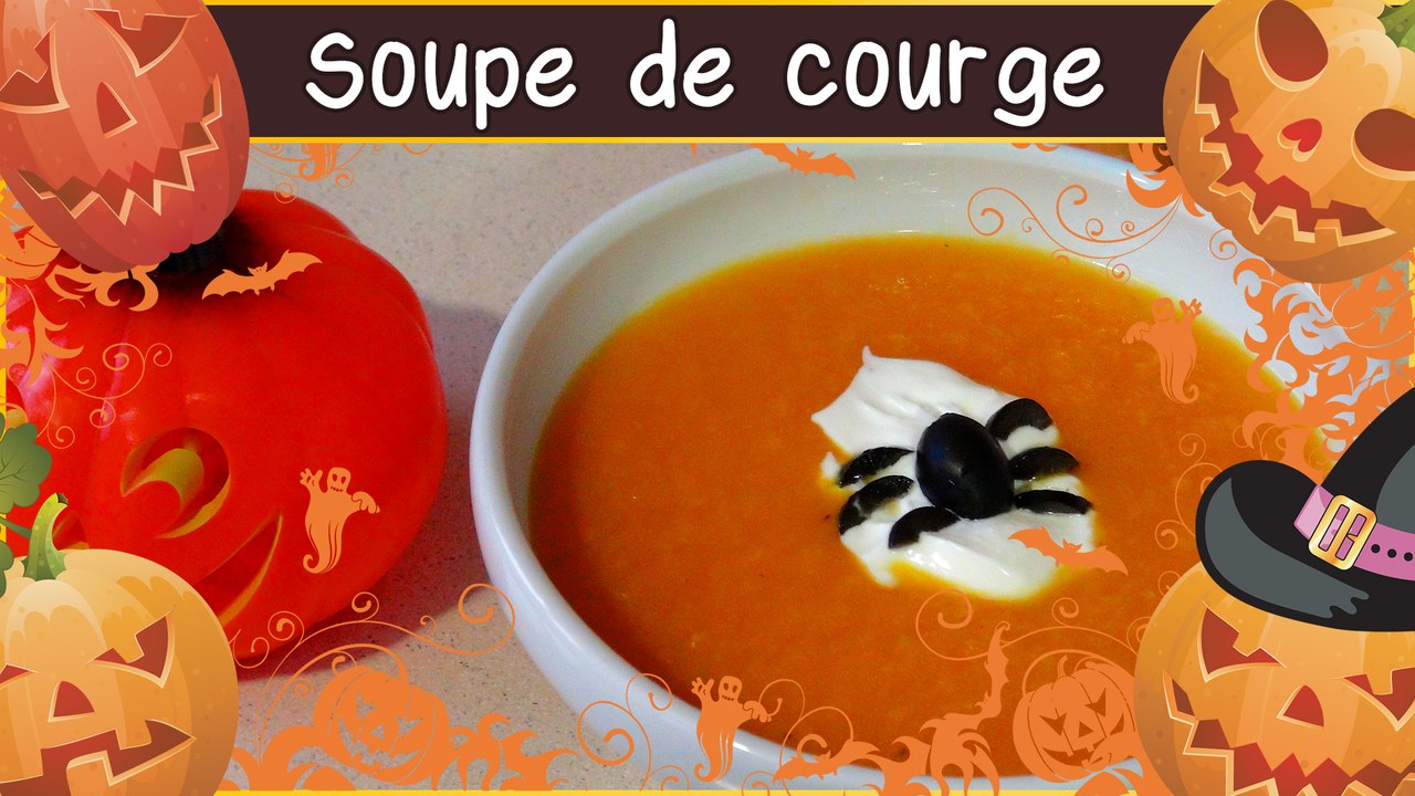Recette de la soupe de courge (Halloween)