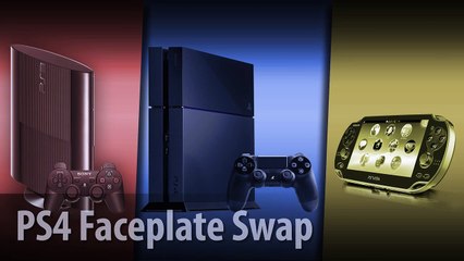 Comment changer sa "faceplate" PS4