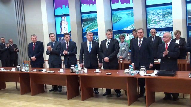 Złożenie ślubowania przez nowo wybranego Prezydenta Miasta Włocławek - video