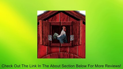 Barnyard Strut Rooster Art Cuckoo Clock by The Bradford Exchange Review