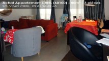 A vendre - appartement - CREIL (60100) - 3 pièces - 80m²