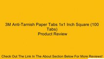 3M Anti-Tarnish Paper Tabs 1x1 Inch Square (100 Tabs) Review