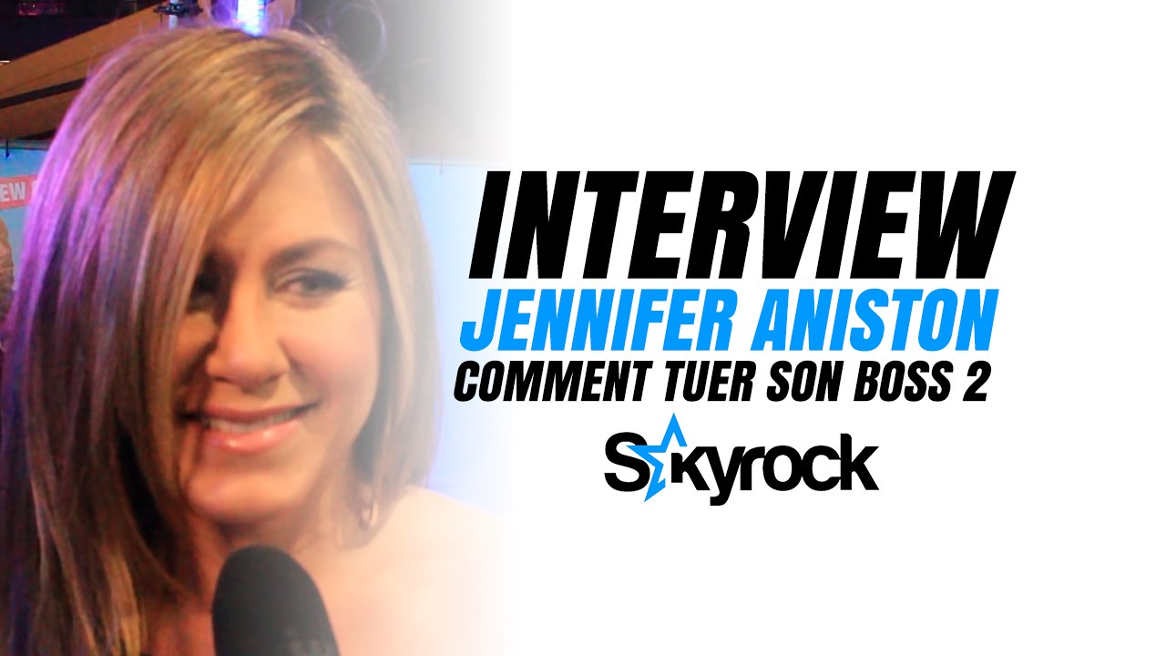 Interview Red Carpet de Jennifer Aniston "Comment tuer son boss 2 ?"