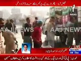 PML-N terrorist aerial firing on PTI 8th dec shutdown in Faisalabad