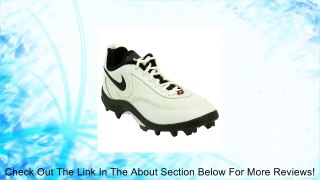 Nike Youth Land Shark Low Top Football Cleats BGRSCH White & Black (6.0) Review