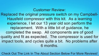 Campbell-Hausfeld CW301300AJ Air Compressor Pressure Switch Kit Review