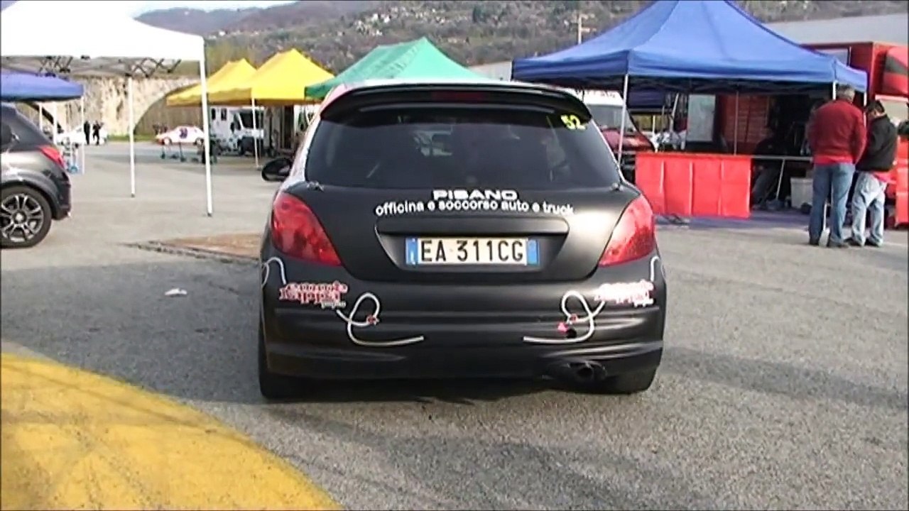 9°ronde del Canavese Chenal A.-Guiotto R. Peugeot 207rc RSTB2 1°di classe e 1°di gruppo