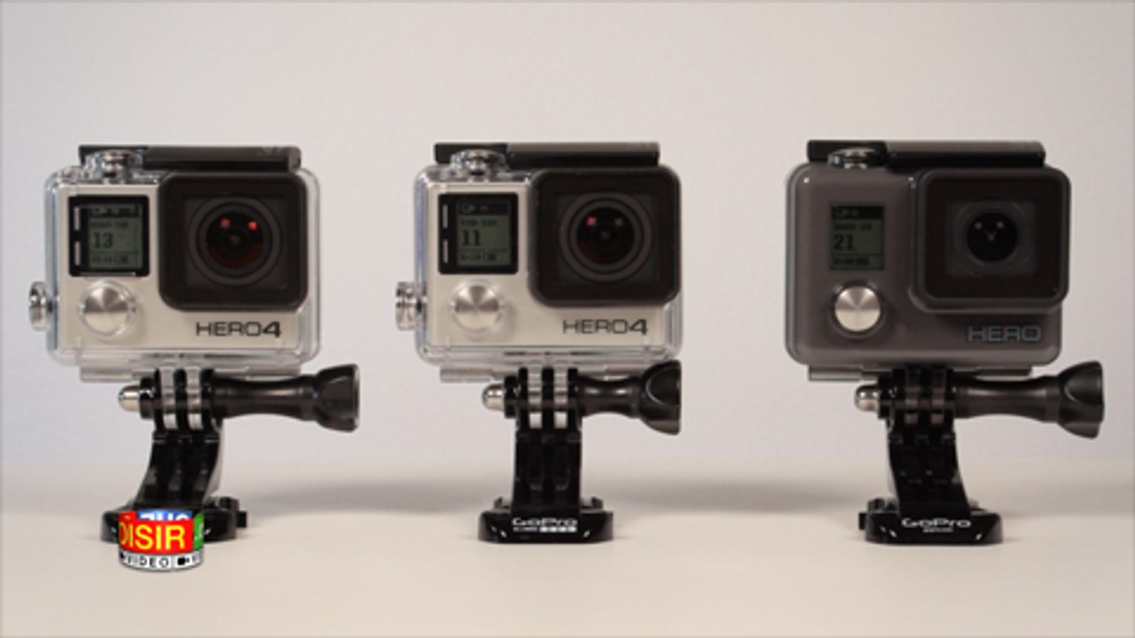 GoPro Hero 4 Black et Silver - Prise en main