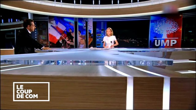 Le coup de com : Nicolas Sarkozy rend visite aux députés UMP à l'Assemblée nationale