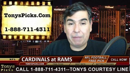 Download Video: St Louis Rams vs. Arizona Cardinals Free Pick Prediction NFL Pro Football Odds Preview 12-11-2014