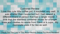 FORLIFE Caf� Style Ceramic Infusion Coffee Maker, 30-Ounce/888ml Review