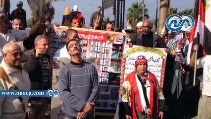وقفة تطالب بالقصاص العادل للشهداء بالقائد إبراهيم في الإسكندرية
