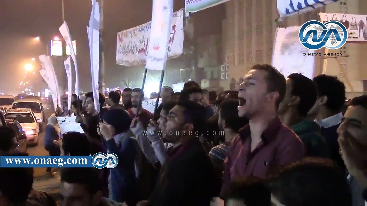 بالفيديو .. مسيرة لـ 6 أبريل بإمبابة احتجاجًا ع...