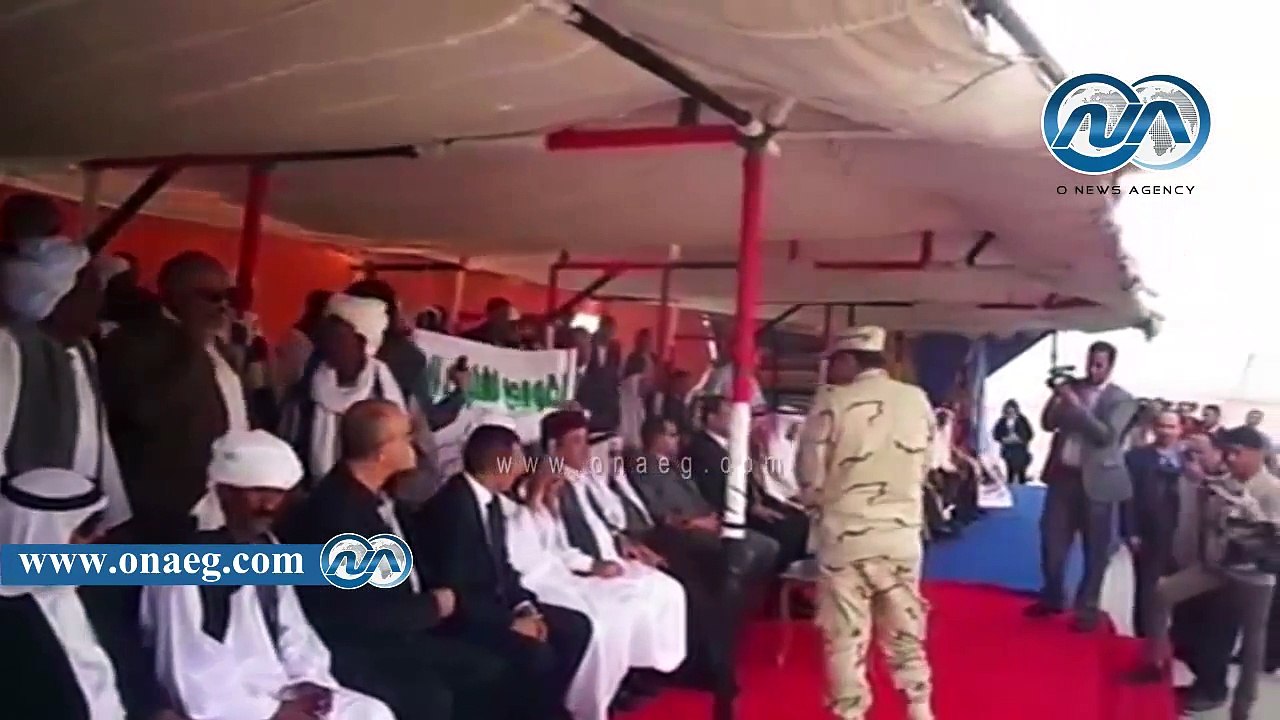 بالفيديو.. المجلس القومي لشئون القبائل يزور قناة السويس الجديدة
