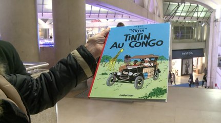 Un groupe d'activiste dénonce le racisme de « Tintin au congo »