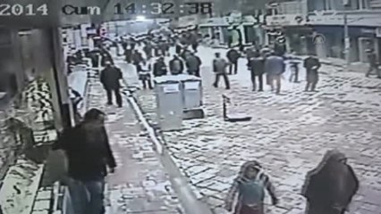 Patlama Anı Güvenlik Kamerasında