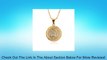 Allah Name Round Medal Gold Tone Pendant Necklace Islamic Muslim Arabic Jewelry Review