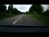 Des nerfs d'acier et réaction incroyable du conducteur !