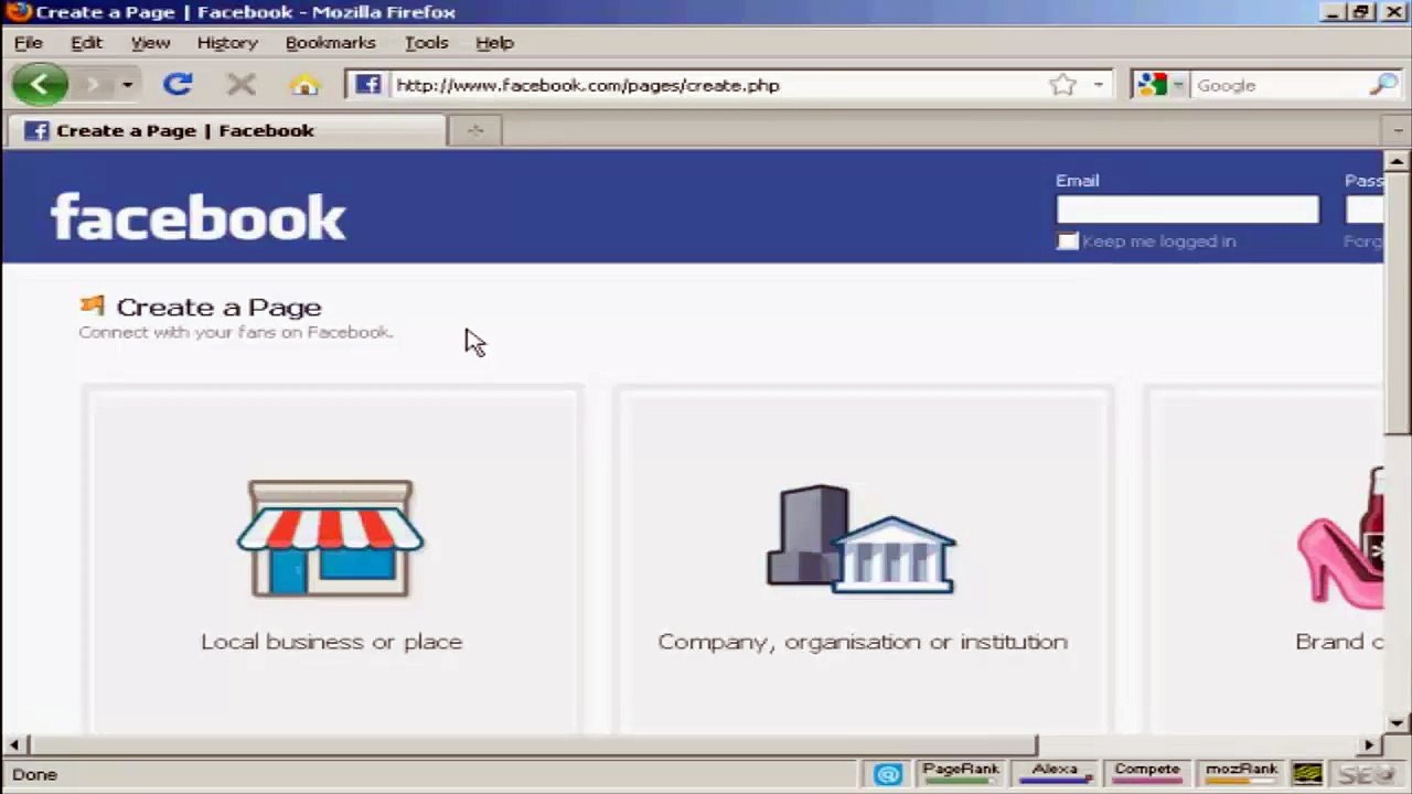 How To Create A Facebook Fanpage