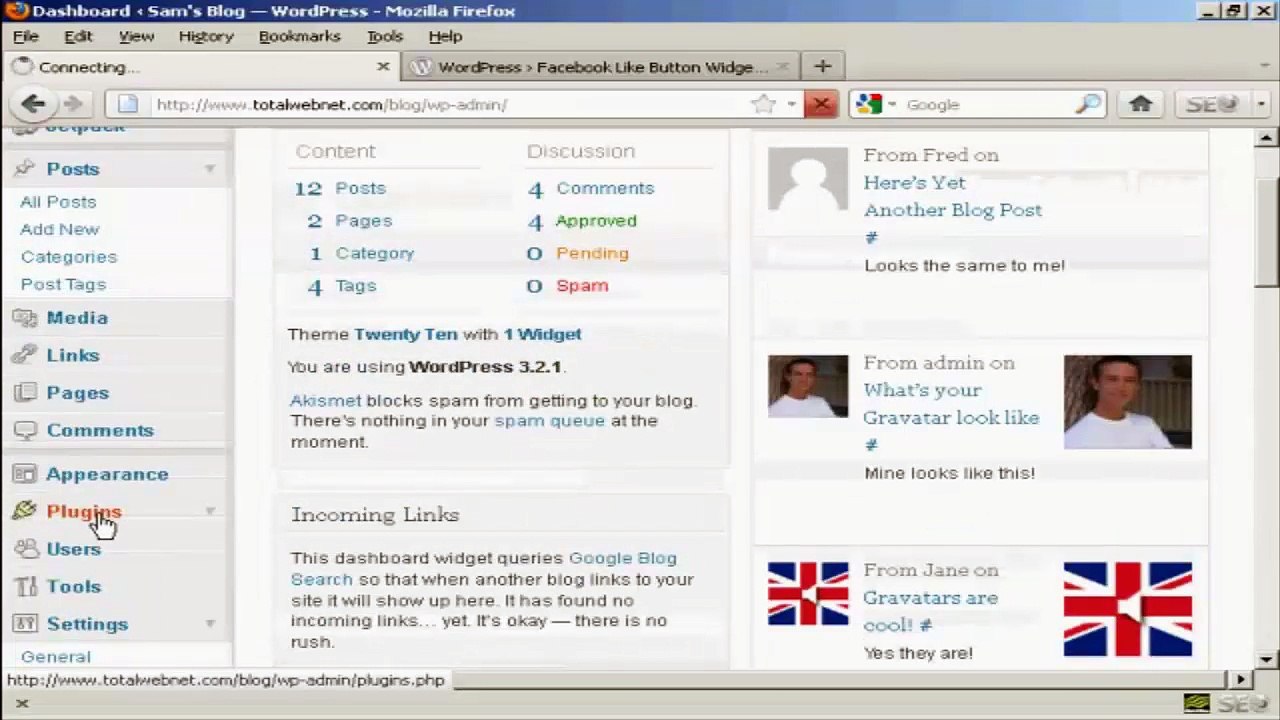 How To Add A Facebook Like Button To Wordpress
