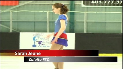 Sarah Jeune - Pre-Novice Women SP