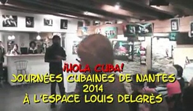 Présentation de Korimakao par Yander, directeur, lors des Journées Cubaines de Nantes 28-29/11/2014
