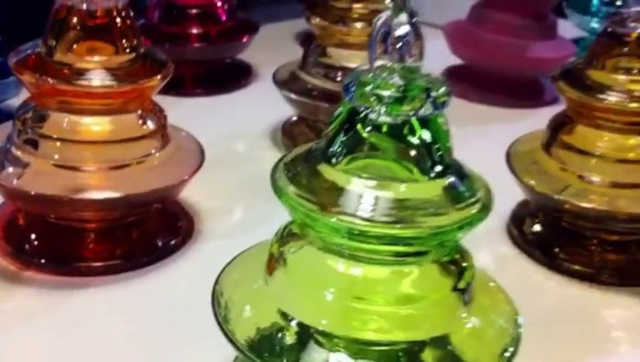 Fabrication des boules de Noël à Meisenthal