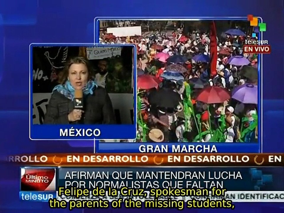 Families of missing Mexican students cease to recognize EPN's gov't