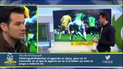 * #RoboAlCelta * == > Manipulacion en el #ElChiringuitoDeNeox con el falso penalti a Bale