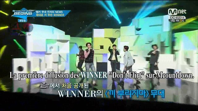 [VOSTFR] 141002 MCD Begins WINNER