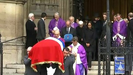 Sarkozy, Taubira, Juppé, Bayrou présents aux obsèques de Jacques Barrot