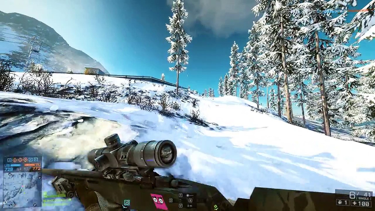 Battlefield 4 Funny Moments - Glitched Hover Tank, Snowmobile Trolling & Funny Moments!.