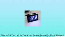 Waterproof 12V Blue LED Digital Car/Auto Voltmeter Motorcycle Battery Monitor Review