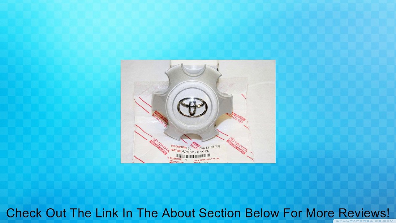 Toyota Genuine Parts 4260B-04020 Center Wheel Cap Review