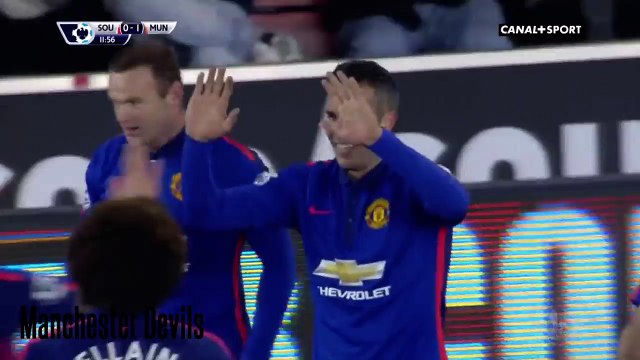 Robin van Persie goal vs Southampton