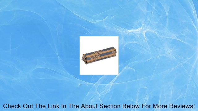 Sparco Coin Wrapper, 60 lbs., Nickels, 2.00, 1000 per Box, Blue (SPRTCW05) Review