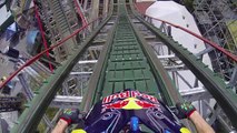 Trials Motorcycle on a Roller Coaster - Red Bull Roller Coaster