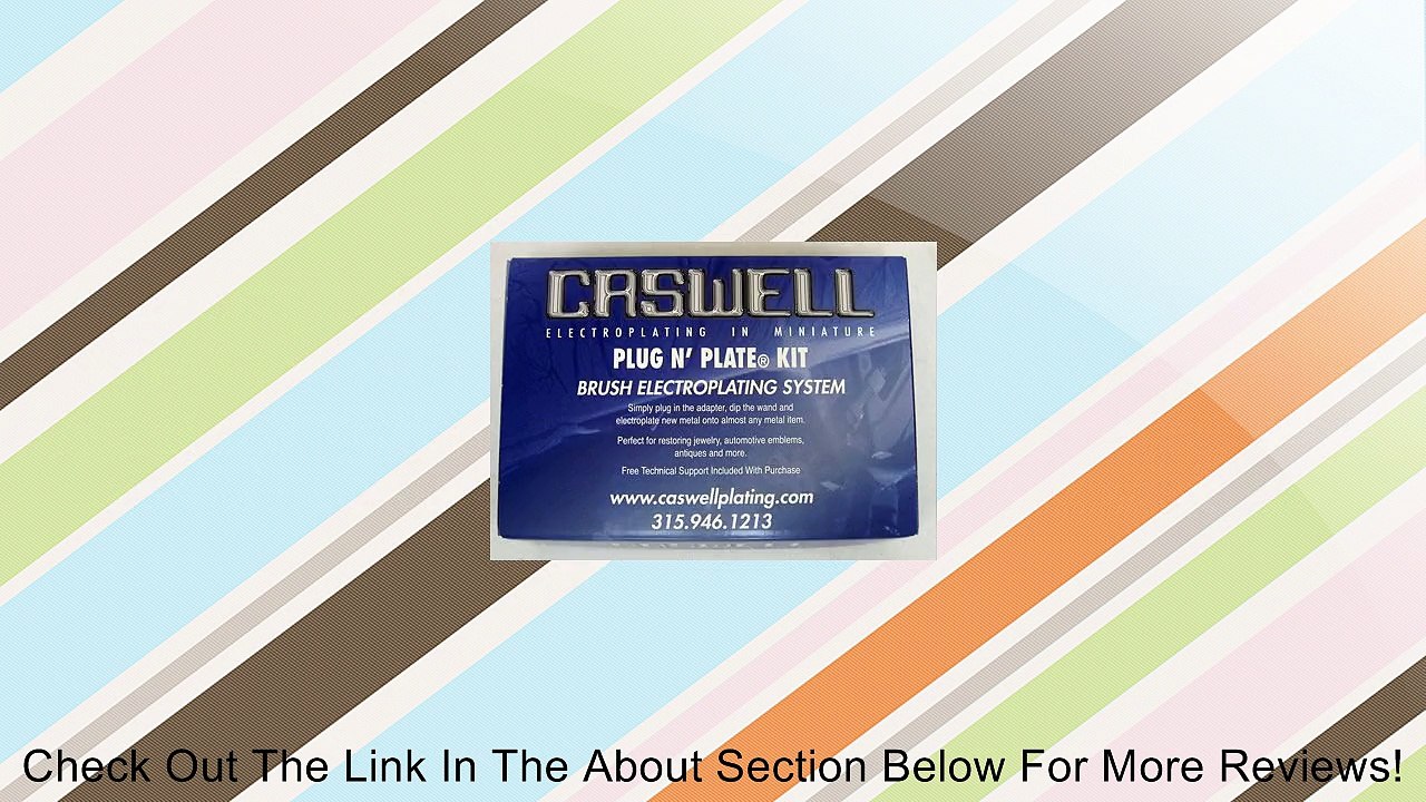 Plug N' Plate� Nickel/Copper Electroplating Kit Review