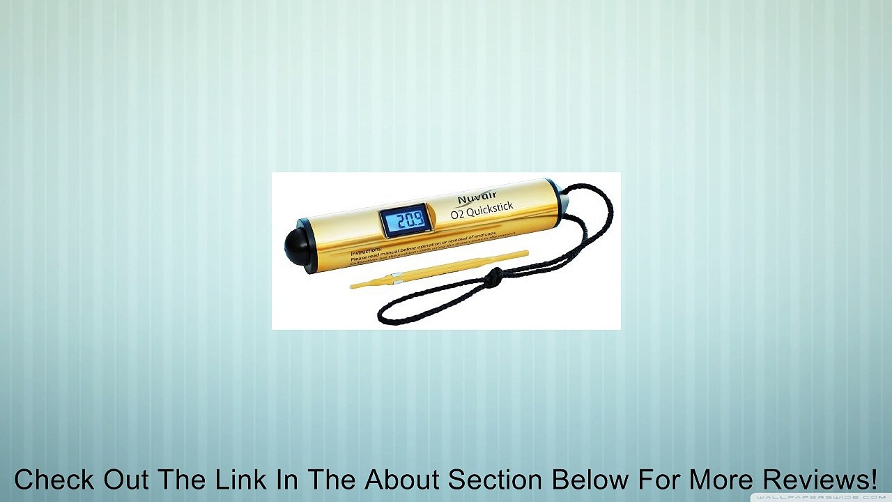 Nuvair O2 Quickstick Oxygen Analyzer Review