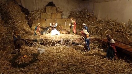 Presepe di Andria in Piazza Catuma - Natale 2014