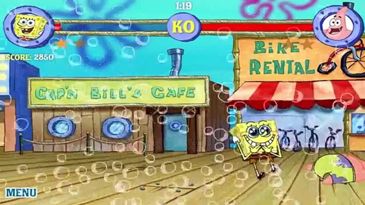 SpongeBob SquarePants Reef Rumble Spongebob Games - video Dailymotion