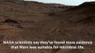 NASA Mars rover finds key evidence of lake at landing site