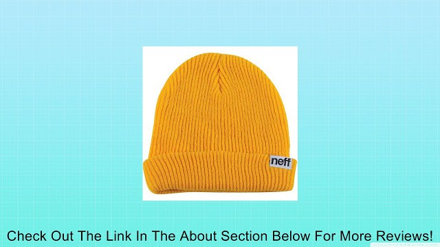 Neff Fold Men's Beanie Fashion Hat - Mustard / One Size Review