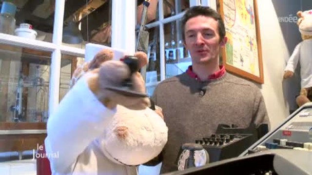 Noël: Les vitrines de Beaulieu-sous-la-Roche sont fin prêtes