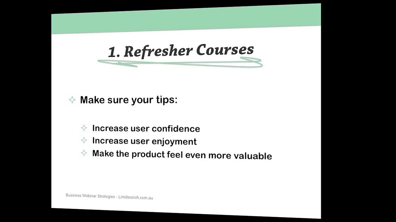 10. How to Teach (and what to teach) Using Webinars